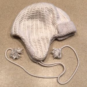 J. Crew Wool Blend Knit Ear-Flap Cap